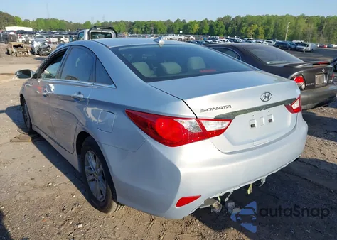 2014 Hyundai Sonata Gls z USA, uszkodzony, nr VIN 5NPEB4AC1EH856255